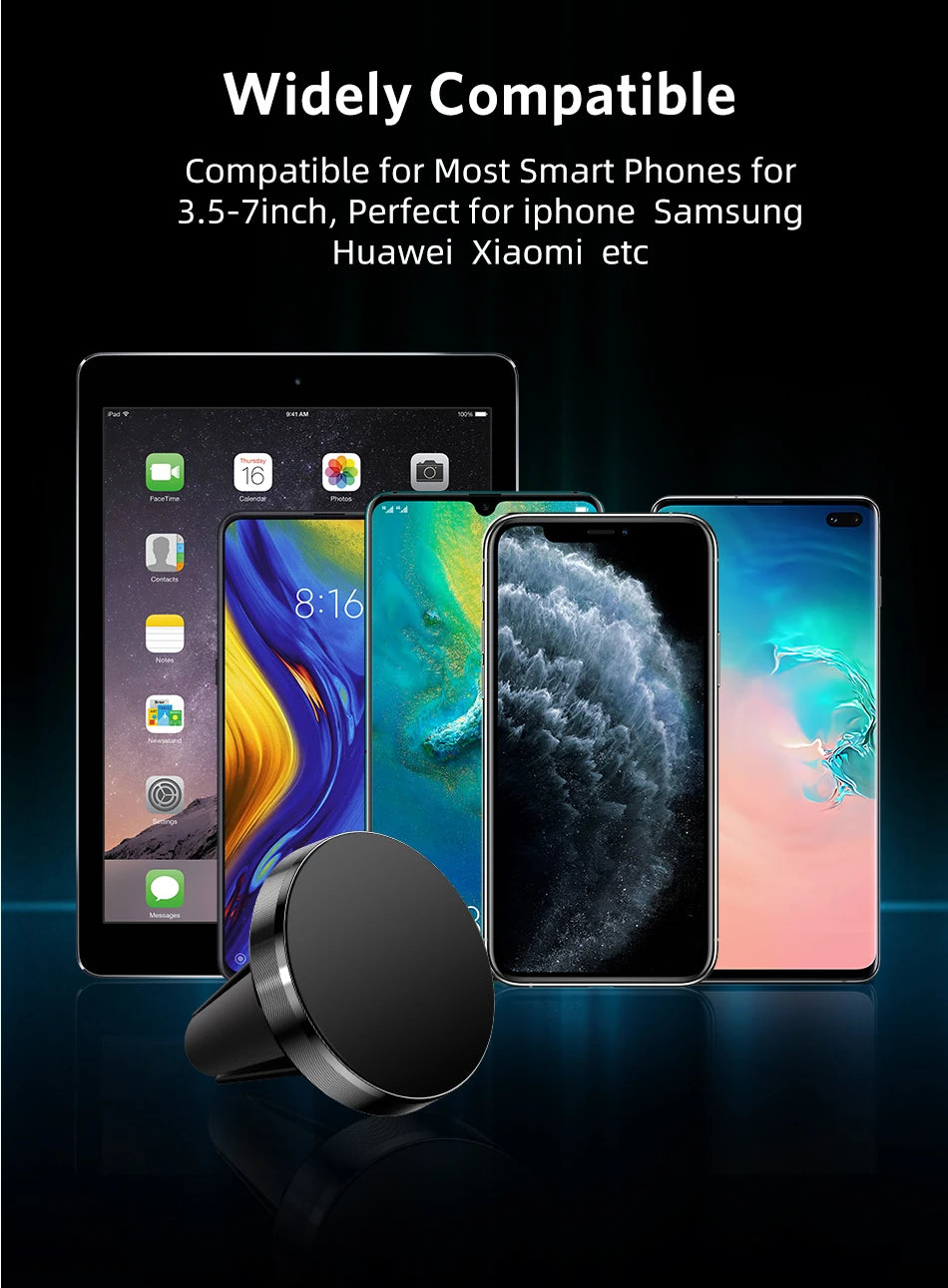 Magnetic Phone Holder For Phone In Car Air Vent Mount Universal Mobile Smartphone Stand Magnet Support Cell Holder For IPhone