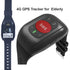 2025 Elderly People Smart Watch Bracelet 4G LTE GPS tracker Temperature Sensor SOS Urgent Call and Fall Detection for the Senior