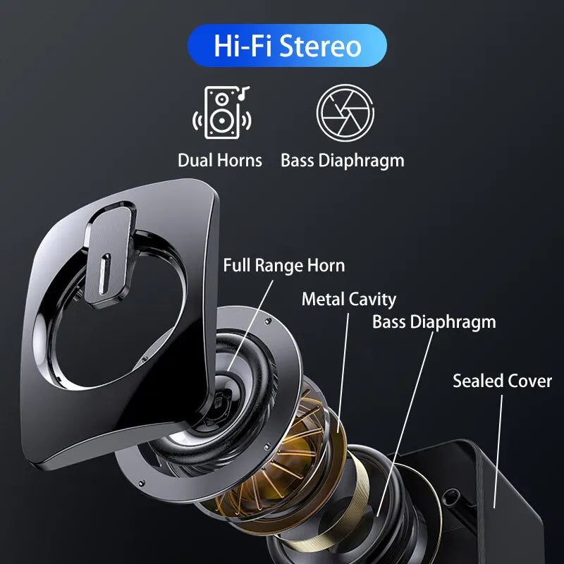 Mini Computer Speaker Stereo Sound With Microphone 3.5mm AUX Cable Home Office Speaker For Desktop Notebook Computer Loudspeaker