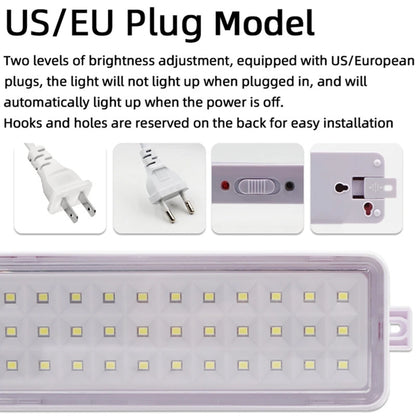 30 Beads Led Emergency Light EU/US Type-c Usb Port Rechargeable Camping Light Multi-function Rechargeable Battery