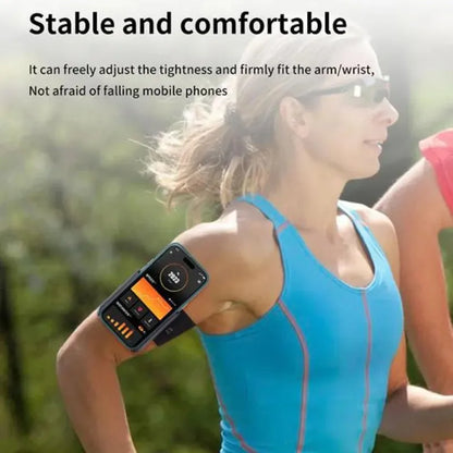 360°Rotatable New Wristband Phone Holder for Smartphone Running Armband for Hiking Biking Walking Universal Sports Wristband