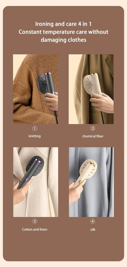 Handheld Steamer Iron USB Portable Mini for Clothes Fast Heating Travel Garment Fabric Press Machine with Handle Home use 2025