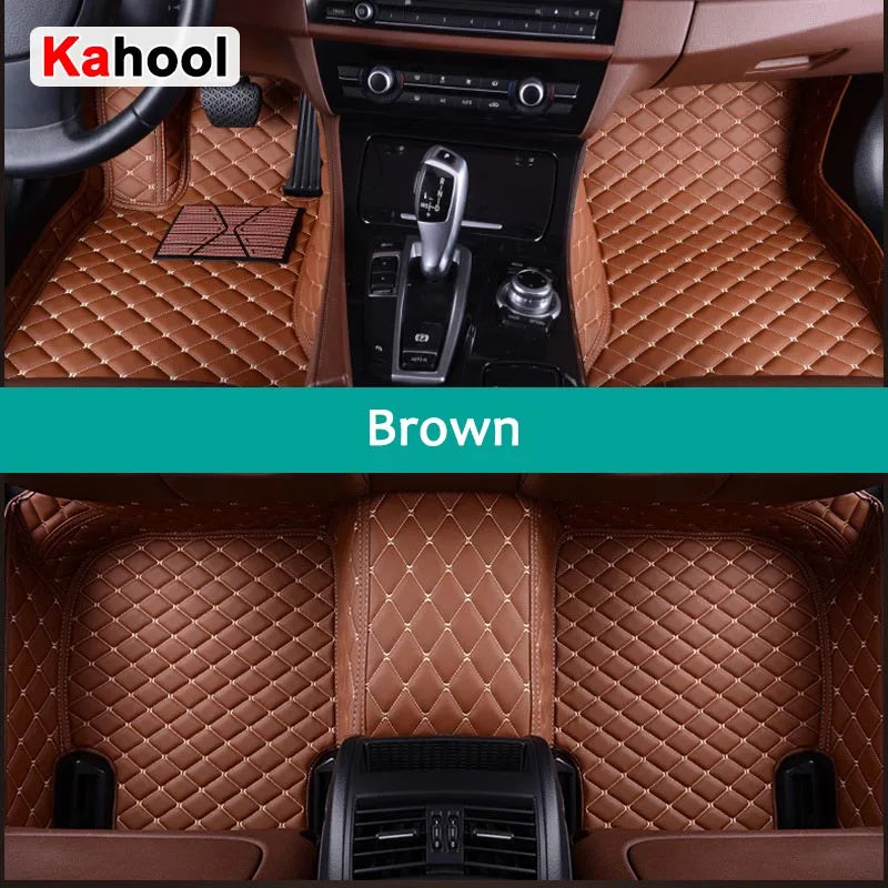 KAHOOL Custom Car Floor Mats For Mazda 3 Axela Auto Carpets Foot Coche Accessorie
