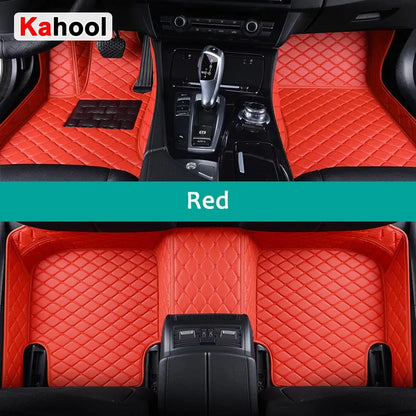 KAHOOL Custom Car Floor Mats For Mazda 3 Axela Auto Carpets Foot Coche Accessorie