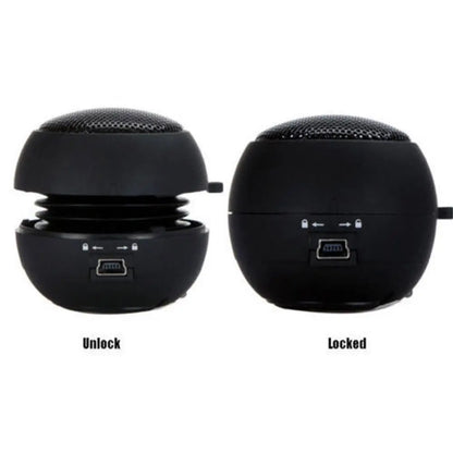 Mini Portable Hamburger Speaker Amplifier 3.5mm Jack Bluetooth Sound Box Loudspeaker Music Player