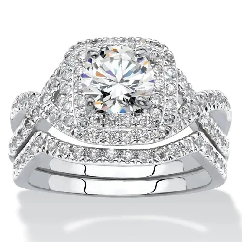 Luxury Marquis Cut Droplet Ring Women&