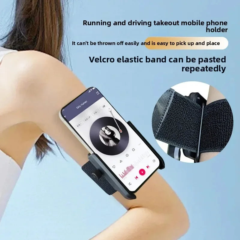 360°Rotatable New Wristband Phone Holder for Smartphone Running Armband for Hiking Biking Walking Universal Sports Wristband