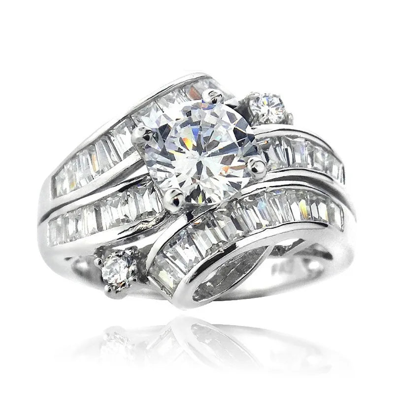 Luxury Marquis Cut Droplet Ring Women&