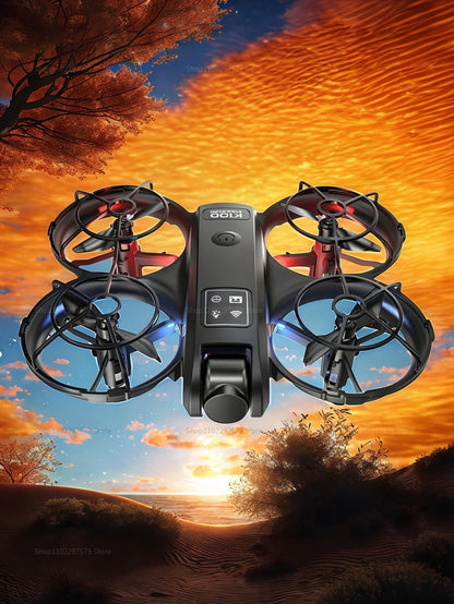 K100 MAX HD 8K Drone With Dual Cameras Obstacle Avoidance Optical Flow Professional Aerial Photography Video For Kid Adults Gift