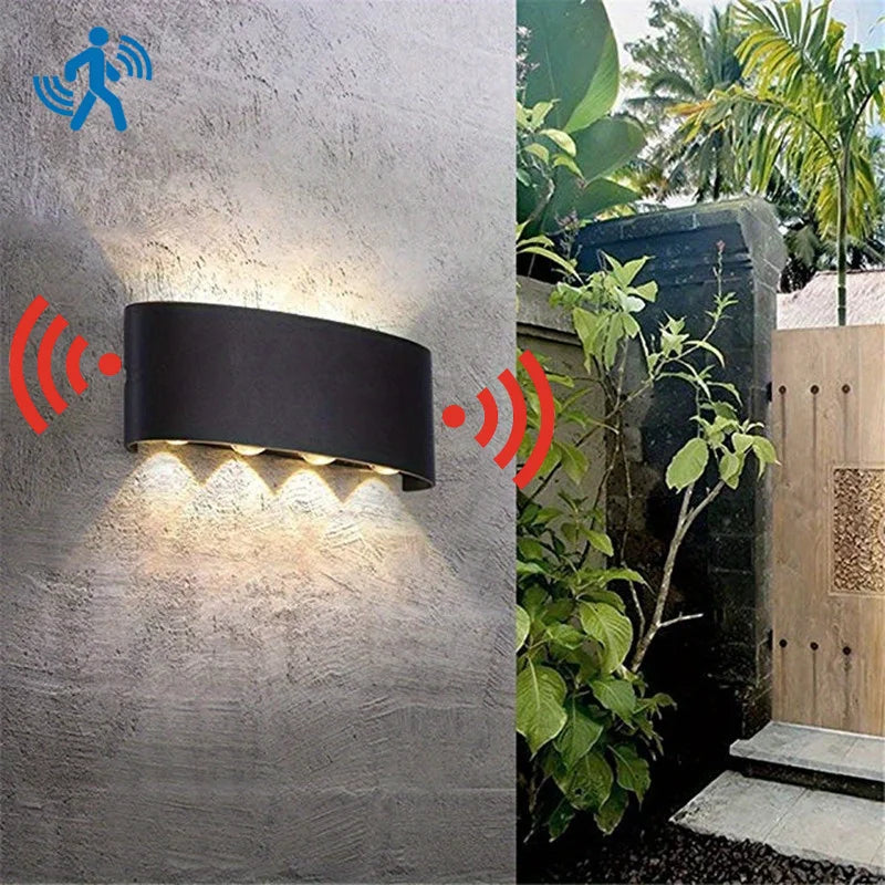 Led Wall Lamp Waterproof IP66 Up And Down Lighting Garden Decoration AC85-265V indoor&amp;outdoor Wall Light for Bedroom Living Room