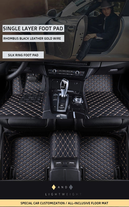 KAHOOL Custom Car Floor Mats For Mazda 3 Axela Auto Carpets Foot Coche Accessorie