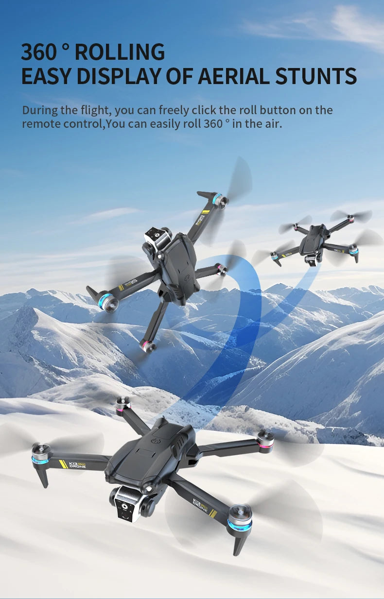 NEW K13 MAX Drone 8K Camera 5G WiFi FPV Brushless Motor HD Dual Camera Obstacle Avoidance Quadcopter for Aerial Photography Gift