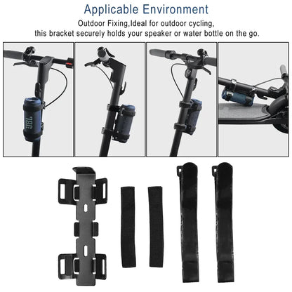 Bluetooth Speaker Mount Strap Portable Bottle Cage Universal Fixed Holder Kettle for Xiaomi M365 Mi3 Mi4 Pro2 Electric Scooter
