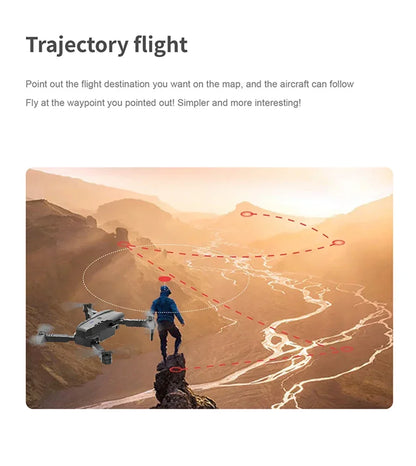 E99 Pro Drone Quadcopter Remote Control Handle Four Axis Aircraft HD 6K Photography UAV Altitude Fixation Helicopter Toys