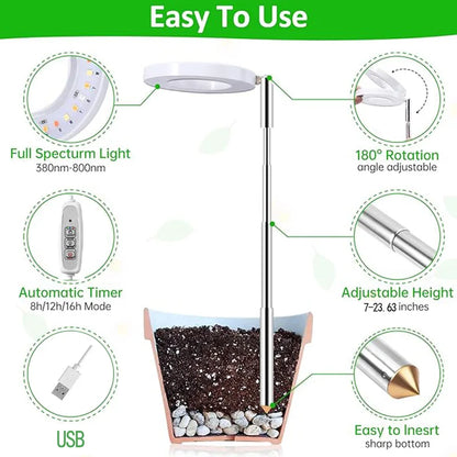 Full Spectrum LED Grow Light Grow Lamp Indoor Hydroponic Plant LED Plant Grow Light Phyto Lamp USB Phytolamp For Seedling Flower