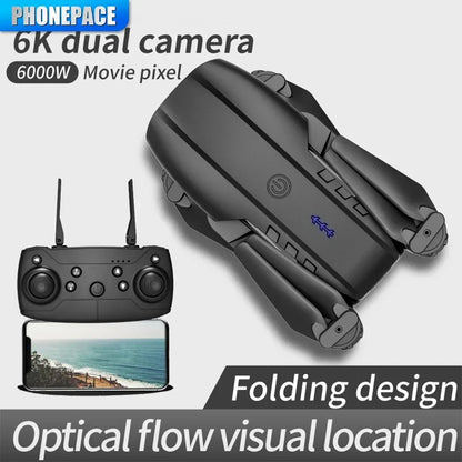 E99 Pro Drone Quadcopter Remote Control Handle Four Axis Aircraft HD 6K Photography UAV Altitude Fixation Helicopter Toys