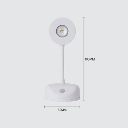 LED Wall Lamp USB Charging Wirelessly Dimmable Motion Sensor Living Room Bedroom Bedside Decoration Spotlights Night Wall Light