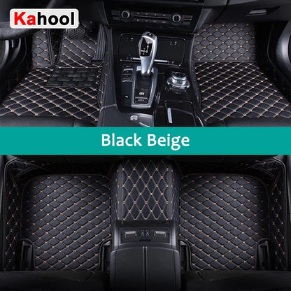 KAHOOL Custom Car Floor Mats For Mazda 3 Axela Auto Carpets Foot Coche Accessorie