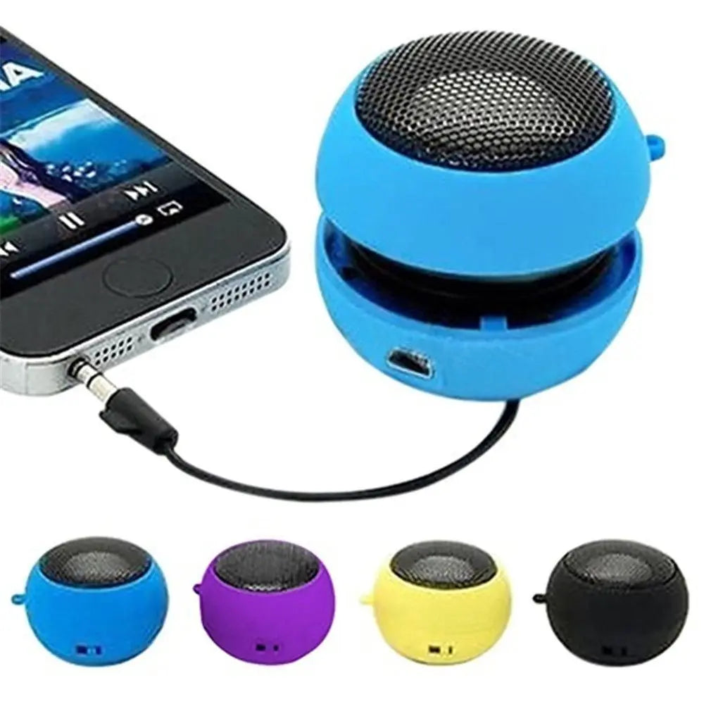 Mini Portable Hamburger Speaker Amplifier 3.5mm Jack Bluetooth Sound Box Loudspeaker Music Player