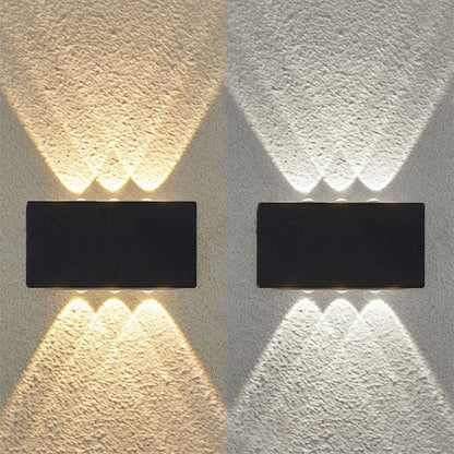 Led Wall Lamp Waterproof IP66 Up And Down Lighting Garden Decoration AC85-265V indoor&amp;outdoor Wall Light for Bedroom Living Room
