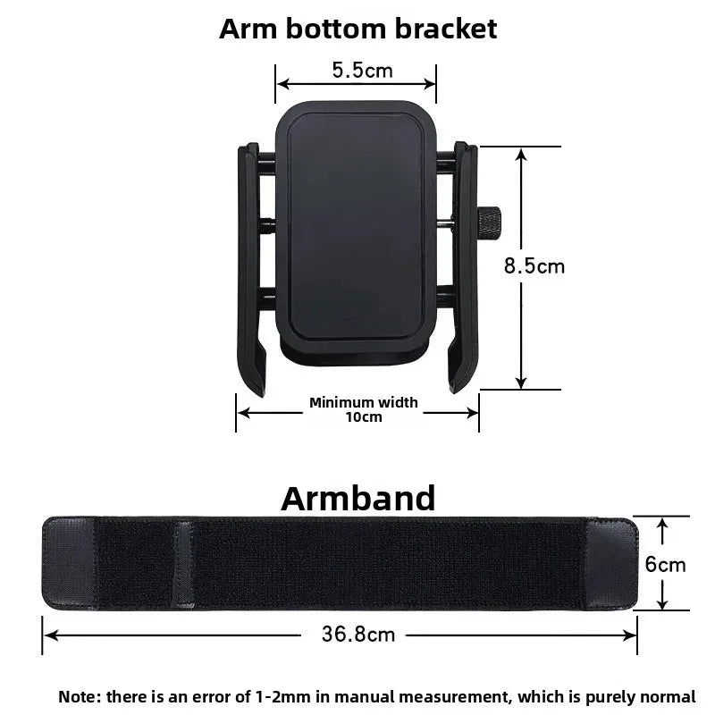 360°Rotatable New Wristband Phone Holder for Smartphone Running Armband for Hiking Biking Walking Universal Sports Wristband