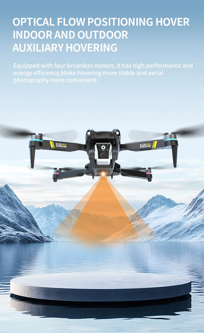 NEW K13 MAX Drone 8K Camera 5G WiFi FPV Brushless Motor HD Dual Camera Obstacle Avoidance Quadcopter for Aerial Photography Gift