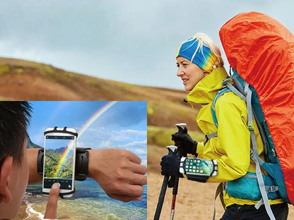 New Wristband Phone Holder 360°Rotatable Universal Sports Wristband for Smartphone Running Armband for Hiking Biking Walking