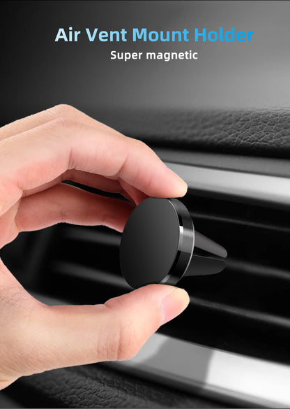 Magnetic Phone Holder For Phone In Car Air Vent Mount Universal Mobile Smartphone Stand Magnet Support Cell Holder For IPhone