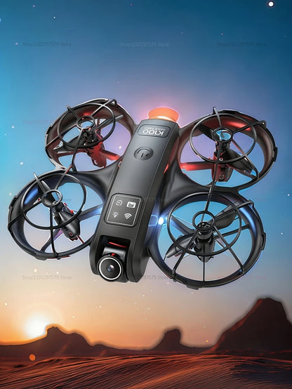 K100 MAX HD 8K Drone With Dual Cameras Obstacle Avoidance Optical Flow Professional Aerial Photography Video For Kid Adults Gift