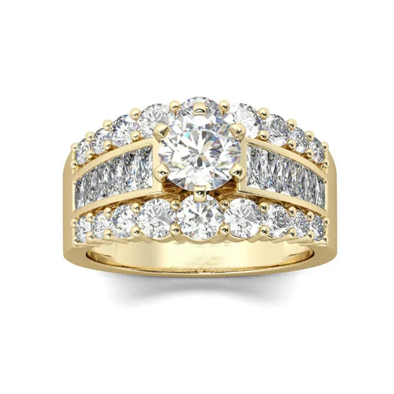 Luxury Marquis Cut Droplet Ring Women&