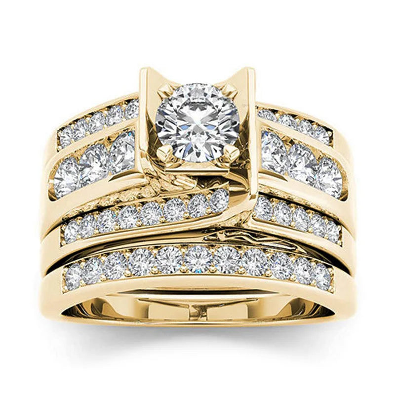 Luxury Marquis Cut Droplet Ring Women&