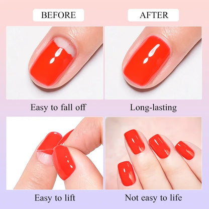 7ml Nail-Primer &amp; Prep Dehydrator Gel Nail Polish 28 Days+ Long-Lasting No Need UV LED Lamp Nail Gel Base Top Coat Varnishes