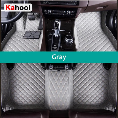 KAHOOL Custom Car Floor Mats For Mazda 3 Axela Auto Carpets Foot Coche Accessorie