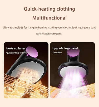 Handheld Steamer Iron USB Portable Mini for Clothes Fast Heating Travel Garment Fabric Press Machine with Handle Home use 2025