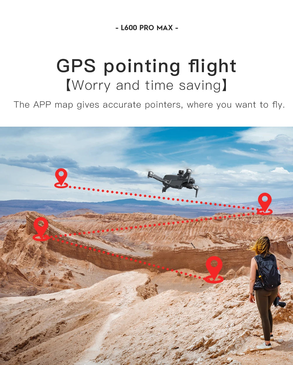 L600 PRO / PRO MAX Drone 4K Profesional Dual Camera 3-axis Gimbal Brushless Obstacle Avoidance WiFi FPV Dron RC Quadcopter Toys