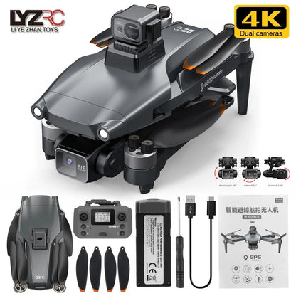 L600 PRO / PRO MAX Drone 4K Profesional Dual Camera 3-axis Gimbal Brushless Obstacle Avoidance WiFi FPV Dron RC Quadcopter Toys