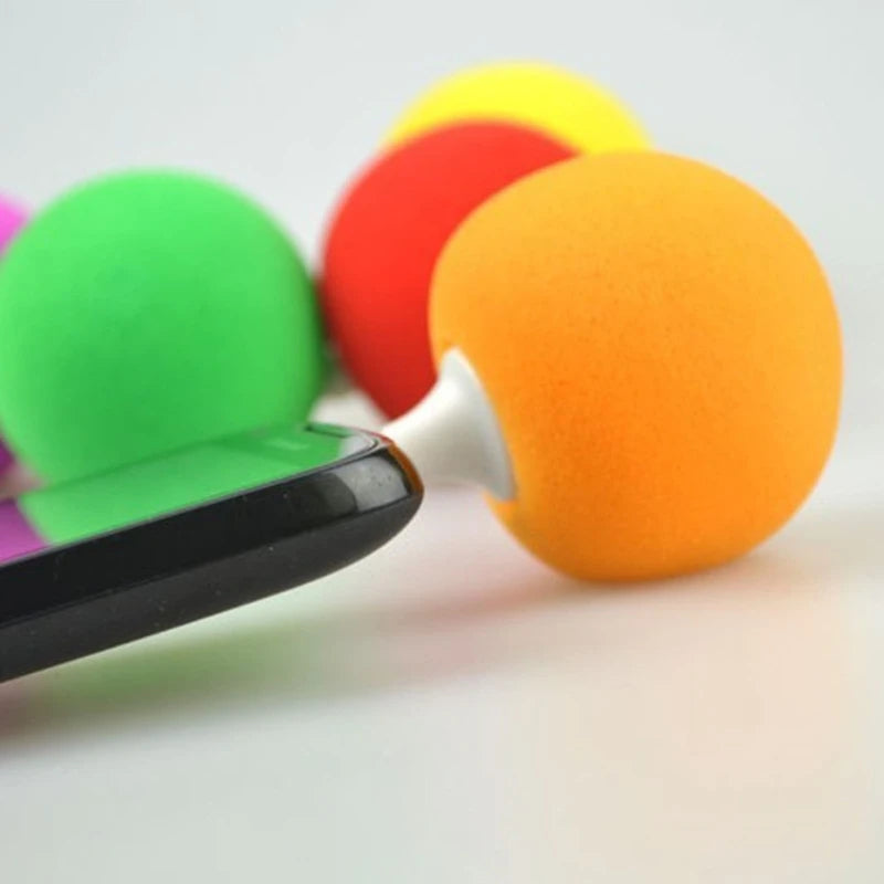 Portable Speaker Mini USB Speaker with 3.5mm Sponge Ball Speaker Lightweight used for Mobilephone PC Laptop DropShipping