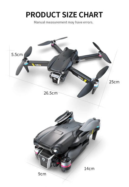 NEW K13 MAX Drone 8K Camera 5G WiFi FPV Brushless Motor HD Dual Camera Obstacle Avoidance Quadcopter for Aerial Photography Gift