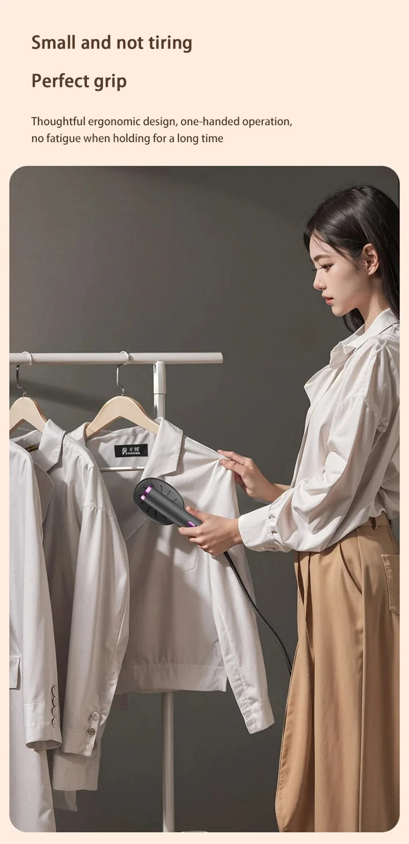 Handheld Steamer Iron USB Portable Mini for Clothes Fast Heating Travel Garment Fabric Press Machine with Handle Home use 2025