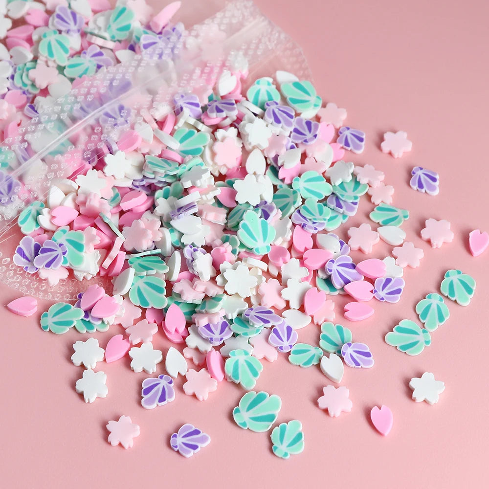 10 g Easter Day Slices Polymer Clay Sprinkles Epoxy Resin Filling Colorful Egg Rabbit Carrot Shape DIY Crafts Making Accessories