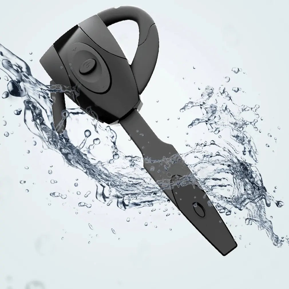Bluetooth Earphone For Car Driving Standby High Sensitivity Handsfree Rechargeable Wireless Headset With Microphone Dropshipping