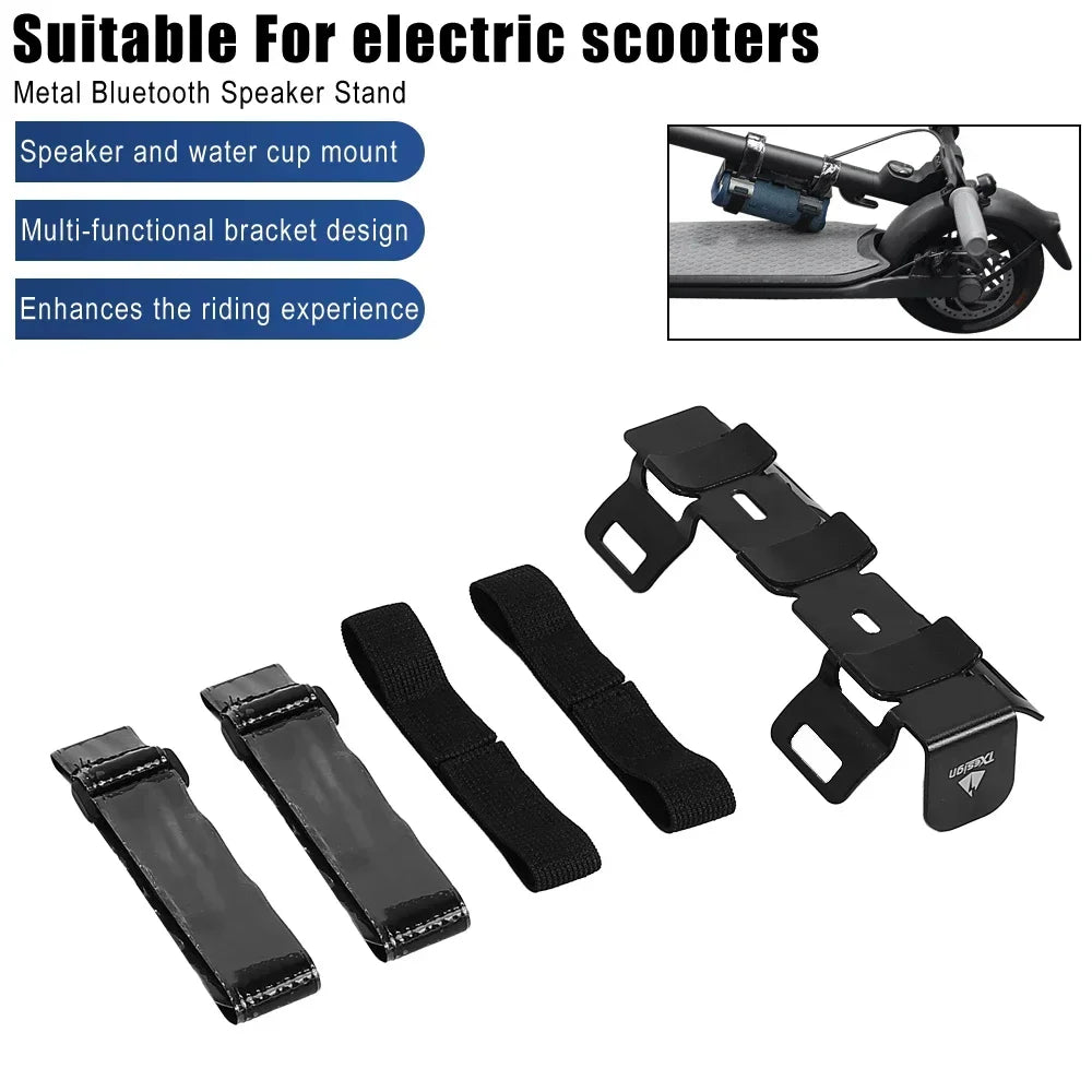 Bluetooth Speaker Mount Strap Portable Bottle Cage Universal Fixed Holder Kettle for Xiaomi M365 Mi3 Mi4 Pro2 Electric Scooter