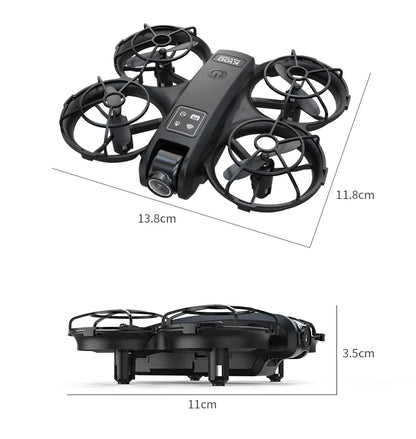 K100 MAX HD 8K Drone With Dual Cameras Obstacle Avoidance Optical Flow Professional Aerial Photography Video For Kid Adults Gift