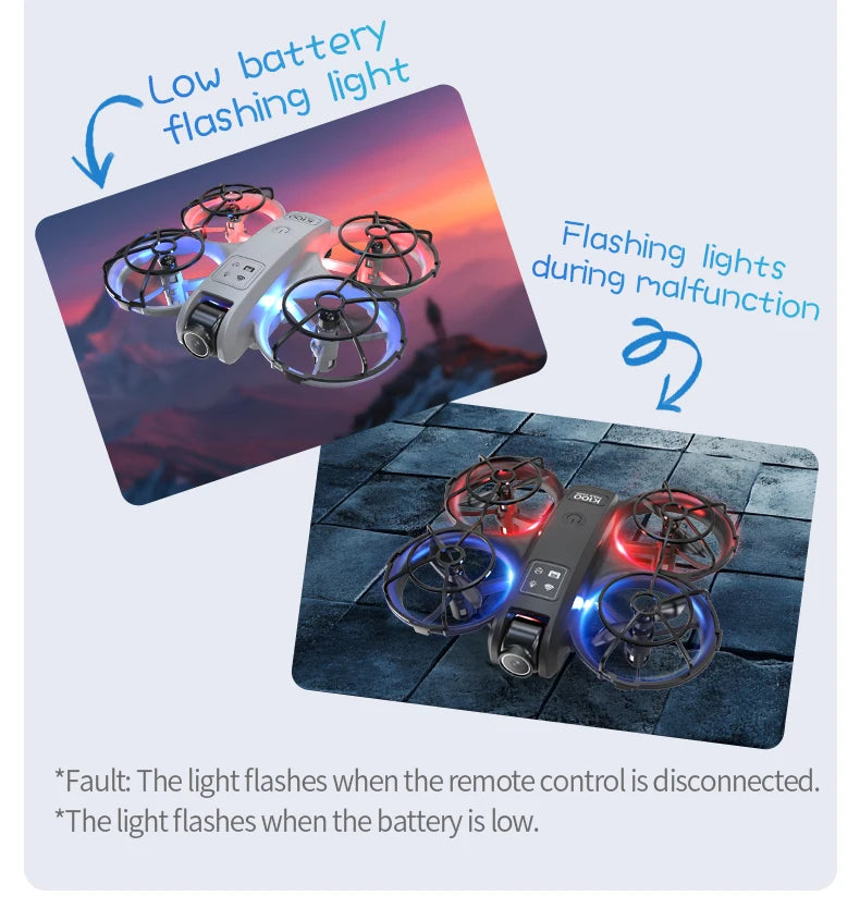 K100 MAX HD 8K Drone With Dual Cameras Obstacle Avoidance Optical Flow Professional Aerial Photography Video For Kid Adults Gift