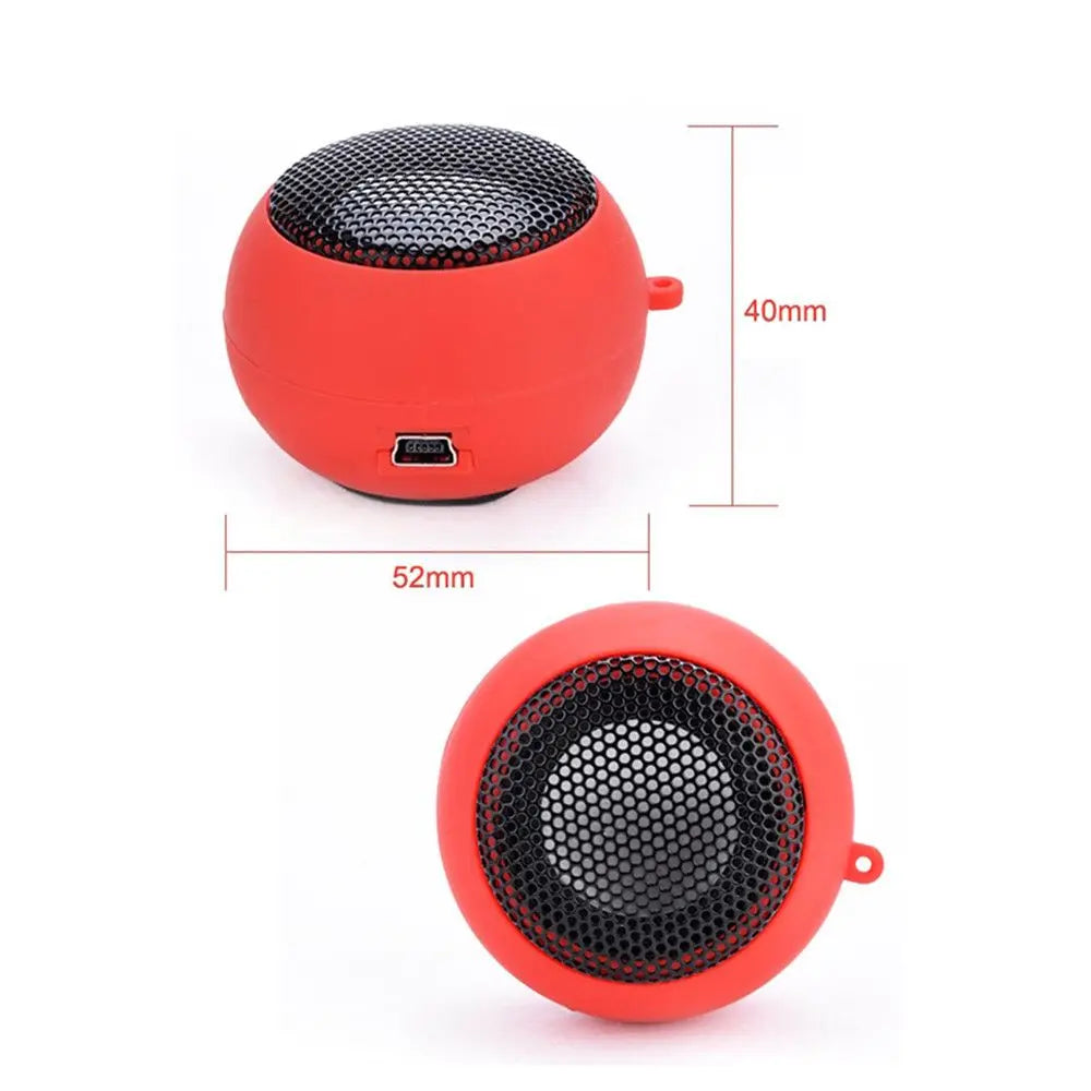 Mini Portable Hamburger Speaker Amplifier 3.5mm Jack Bluetooth Sound Box Loudspeaker Music Player