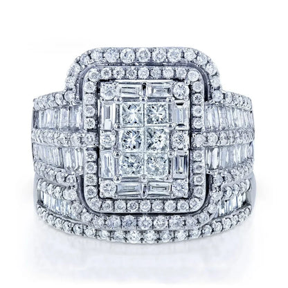 Luxury Marquis Cut Droplet Ring Women&