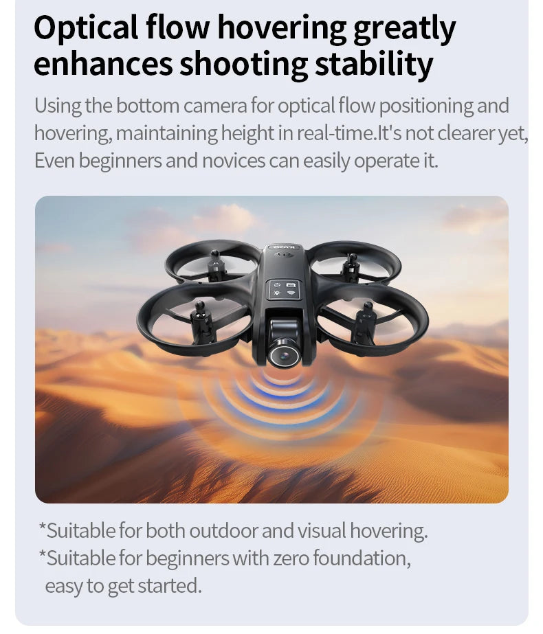 K100 MAX HD 8K Drone With Dual Cameras Obstacle Avoidance Optical Flow Professional Aerial Photography Video For Kid Adults Gift