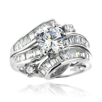 Luxury Marquis Cut Droplet Ring Women&