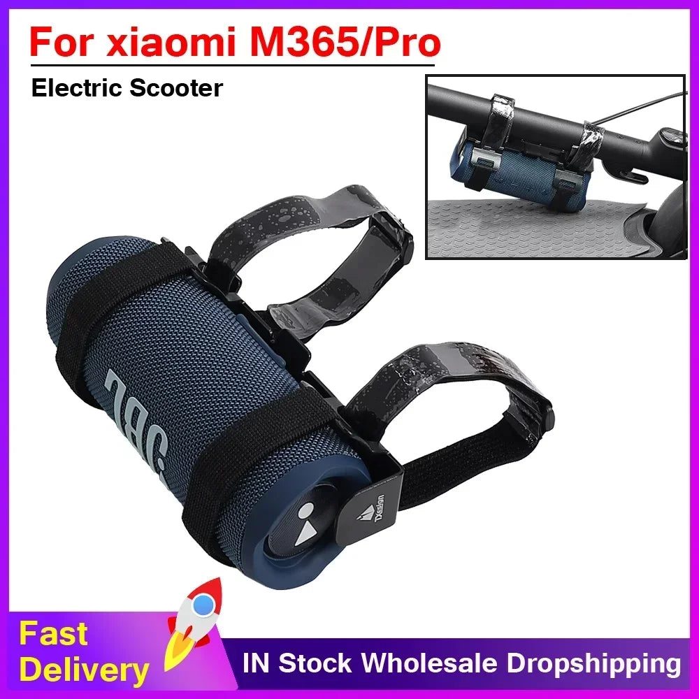 Bluetooth Speaker Mount Strap Portable Bottle Cage Universal Fixed Holder Kettle for Xiaomi M365 Mi3 Mi4 Pro2 Electric Scooter