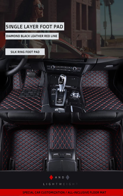 KAHOOL Custom Car Floor Mats For Mazda 3 Axela Auto Carpets Foot Coche Accessorie